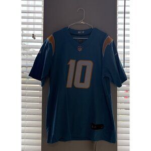 NWT Men's #10 Justin Herbert Powder Blue Vapor Limited Jersey Large NFL